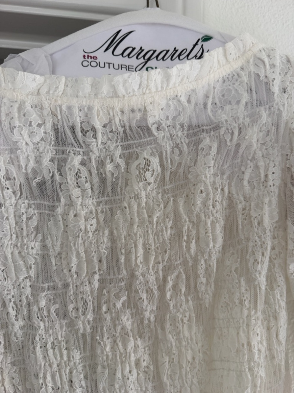Doen Raquella Lace dress in Salt size small. Like new! - Picture 6 of 11